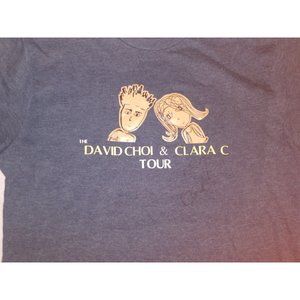 DAVID CHOI & CLARA C TOUR 2012 concert M Medium Black